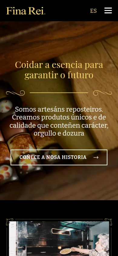 Captura da web de FINARREI S.L. en móbil