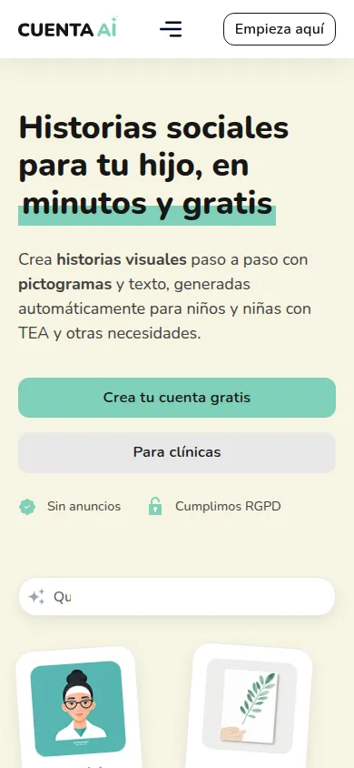Captura da web de David Viña en móbil