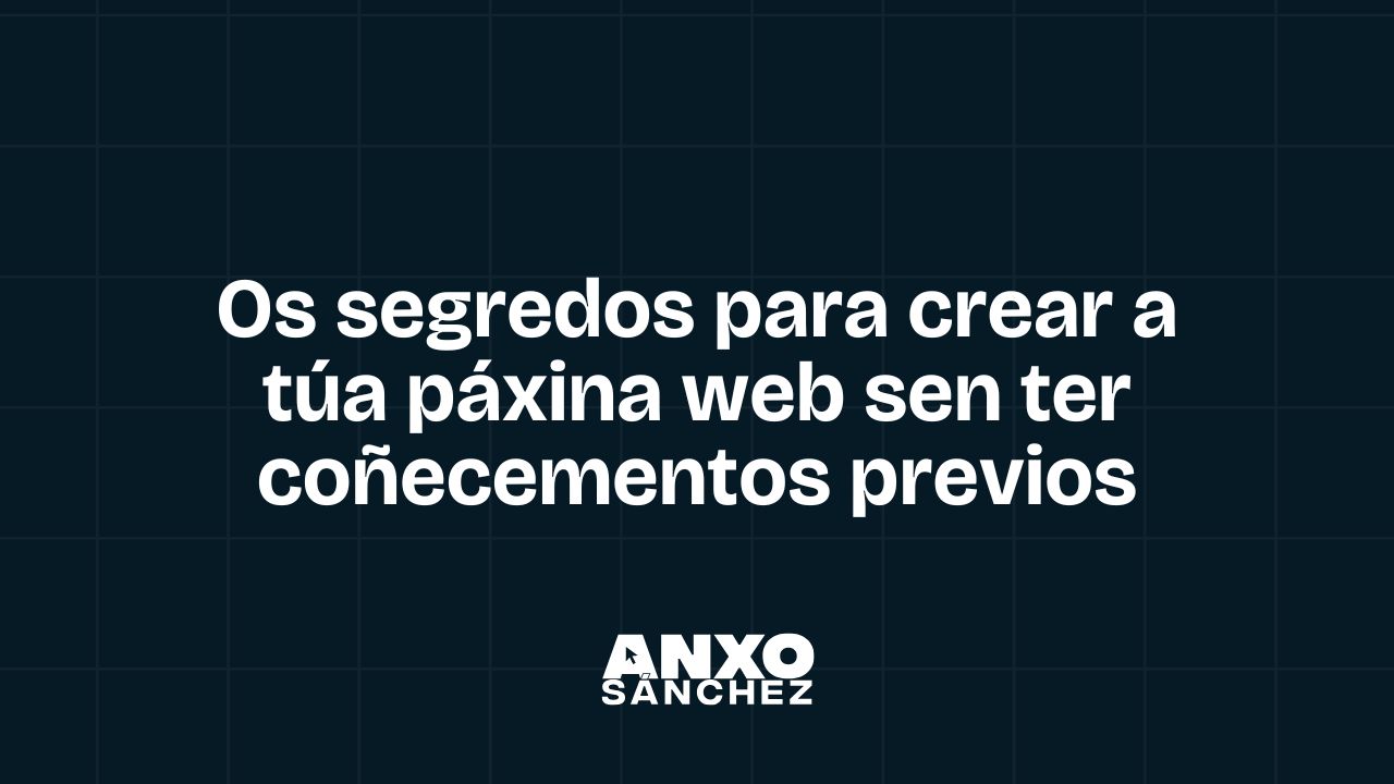 Portada do ebook «Segredos para crear unha páxina web»