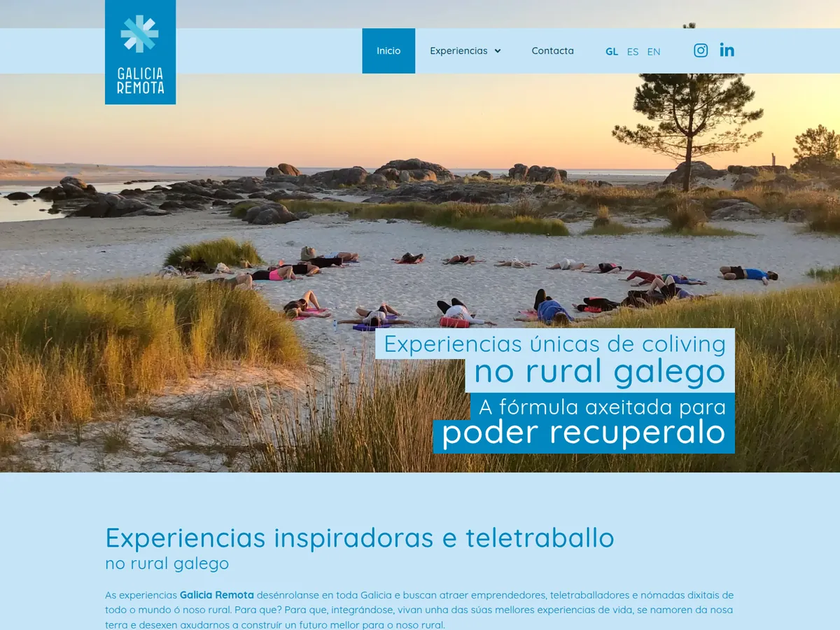 Web de Javier Boquete