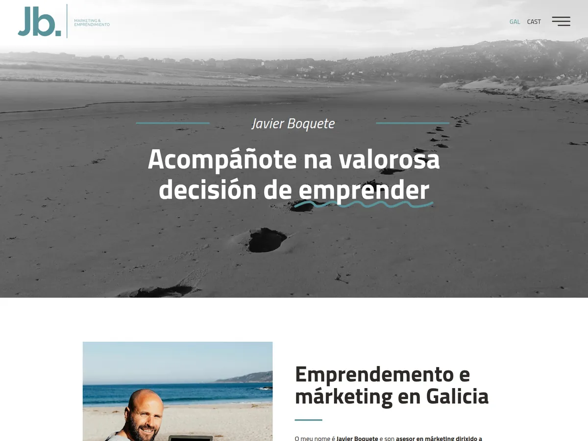 Web de Javier Boquete