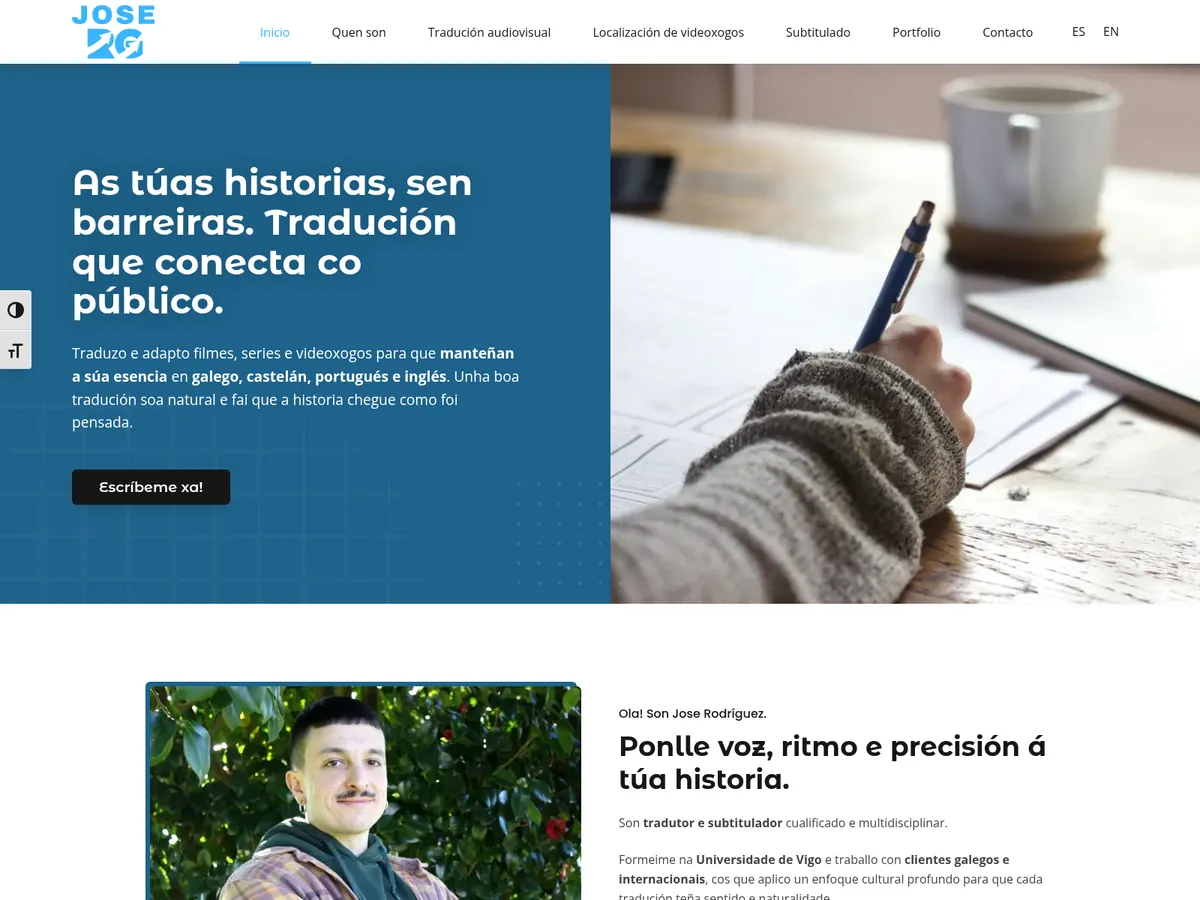 Web de José Rodríguez