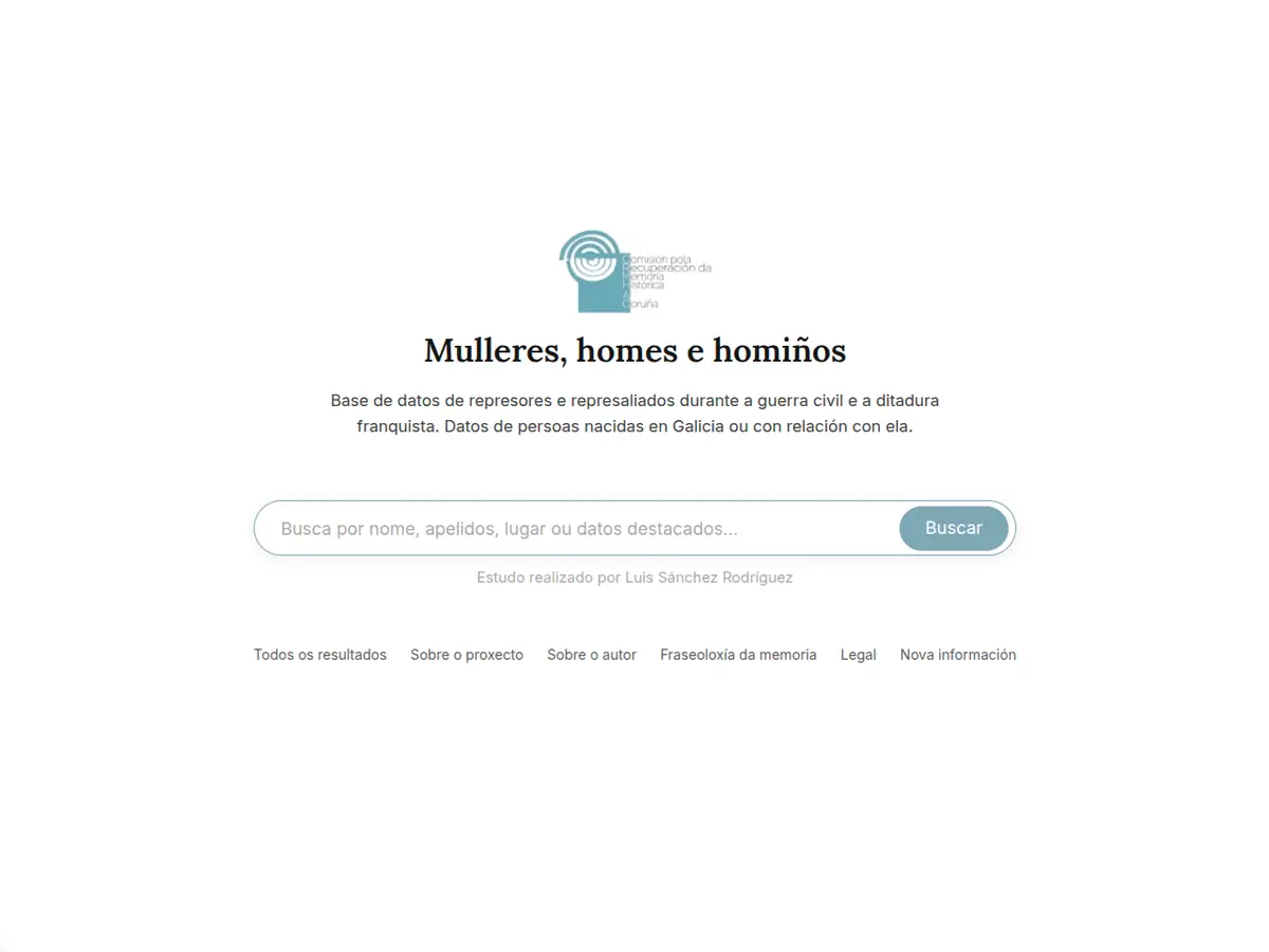 Web de Mulleres, homes e homiños