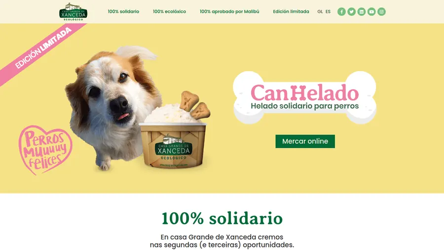 Captura da web canhelado.com
