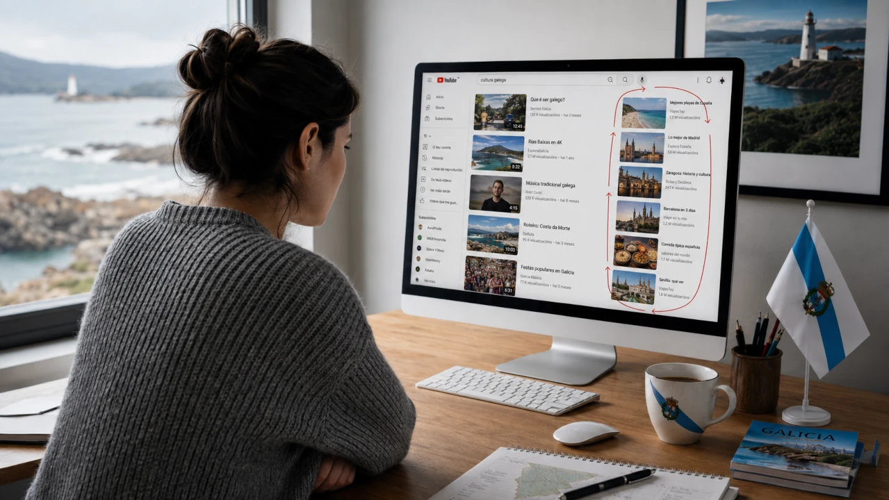 YouTube e o contido en galego